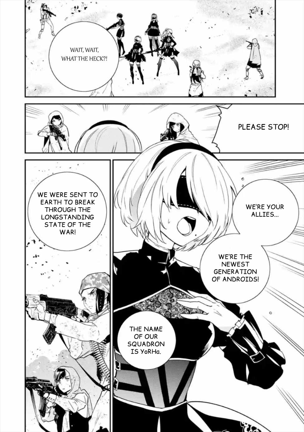 Nier Automata: YoRHa Shinjuwan Kouka Sakusen Kiroku Chapter 3 3